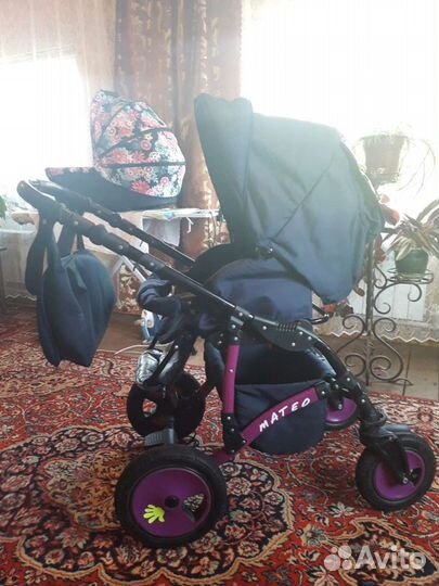 Детская коляска Alis mateo (2 в 1) полный комплект