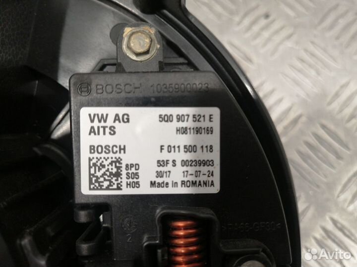 Моторчик отопителя Volkswagen Teramont