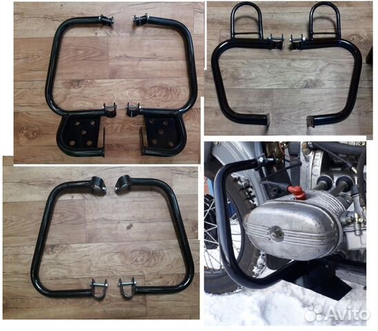 Дуги защиты головки мото урал