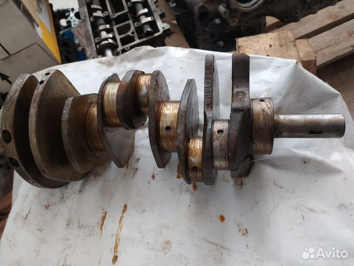 Коленчатый вал мерседес ом642 дизель турбо