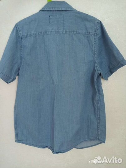 Джинсовая рубашка Rebel на мальчика