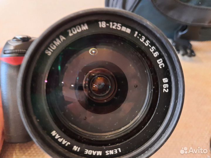 Nikon D70 + объектив Sigma + проф. сумка