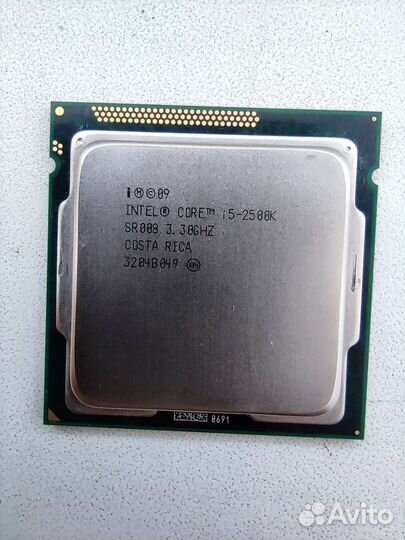 Процессор intel core i5 2500k
