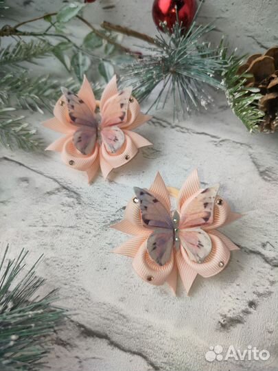 Бантики с бабочками в ассортименте от Alisenenok