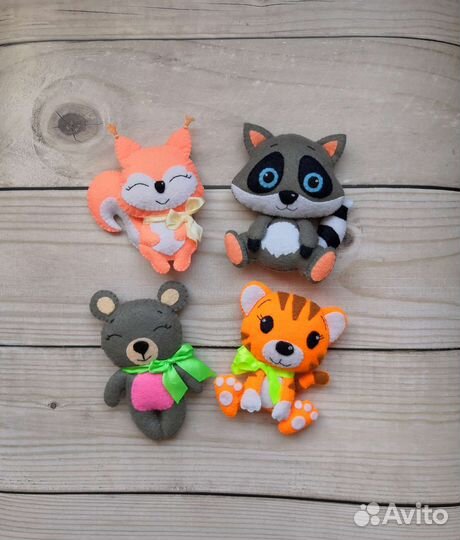 Игрушки из фетра ручной работы на заказ