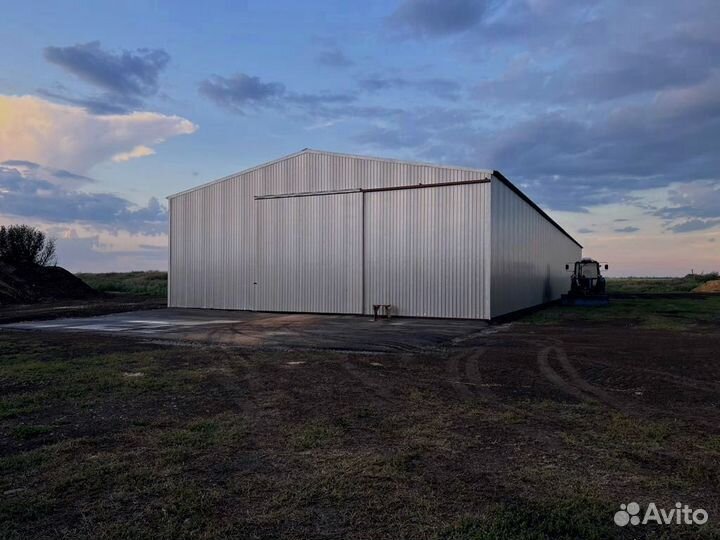 Ангар металлический