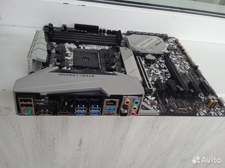 Материнская плата asrock B450 Steel Legend AM4