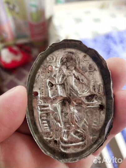 Серебряная иконка