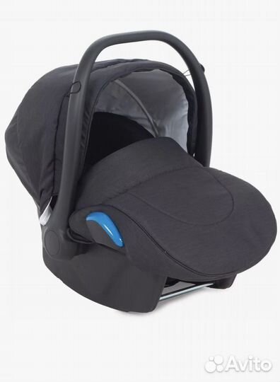 Коляска adamex 3 в 1 черная