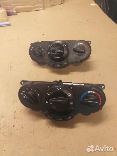 Блок управления печкой шевроле лачетти