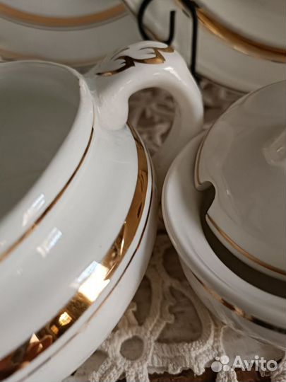 Фарфоровая супница СССР