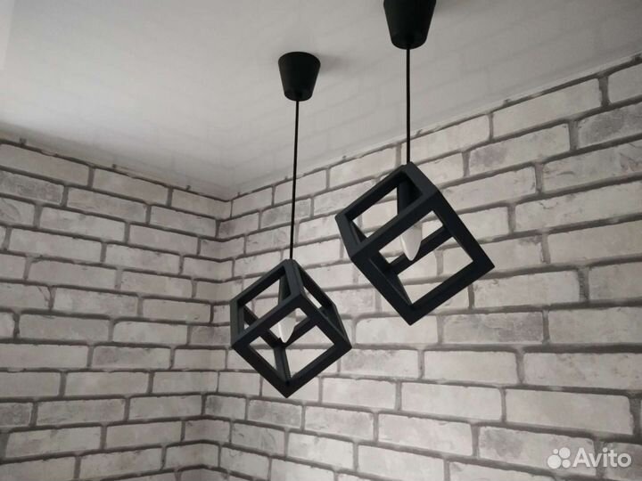 Люстры лофт