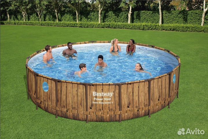 Бассейн Бествей 488х122, 56725