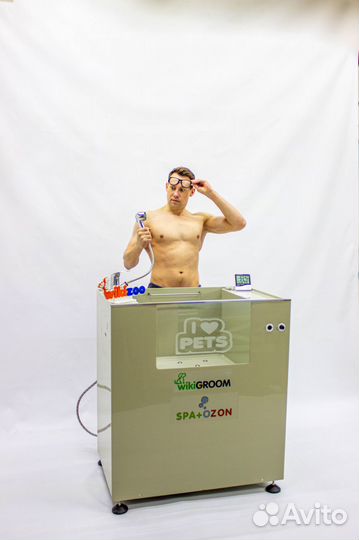 Ванна для груминга собак SPA+ozon