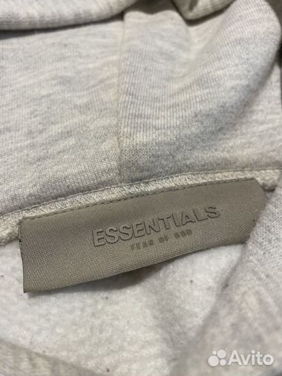 Худи essentials fear of god оригинал