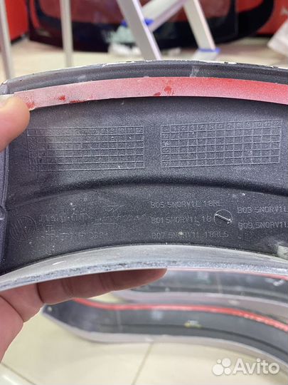 Накладки Tiguan r line 2007-2010 5N0RH3L