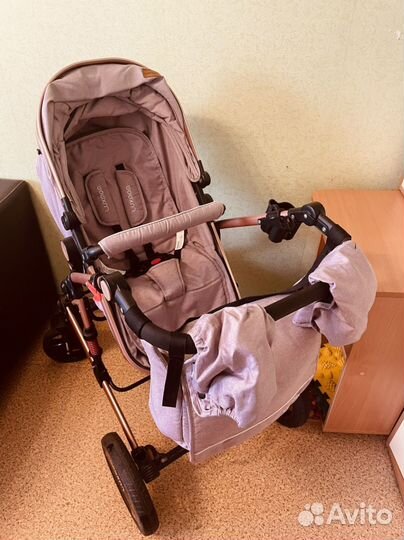 Коляска luxmom 3 в 1 бу