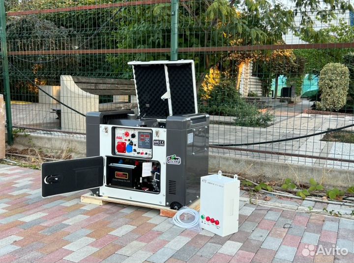 Электростанция дизельная 10 кВт G-power с постоянн