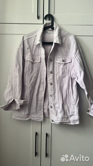 Джинсовая куртка zara