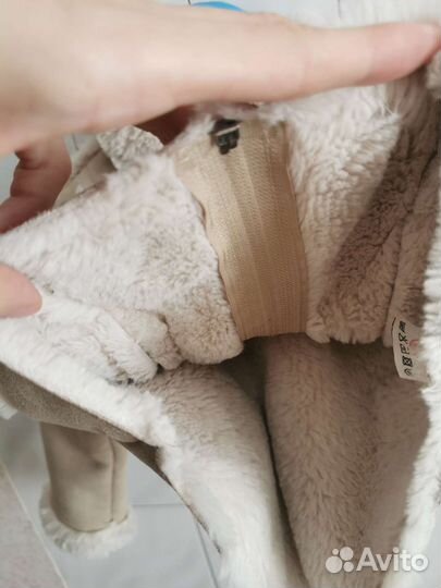 Дубленка девочка 1,5 года