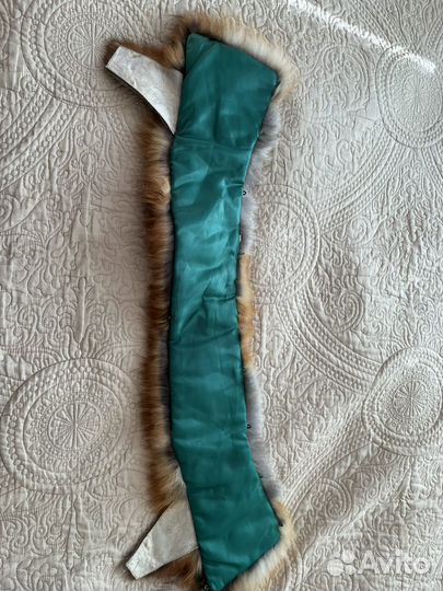 Меховой воротник лиса