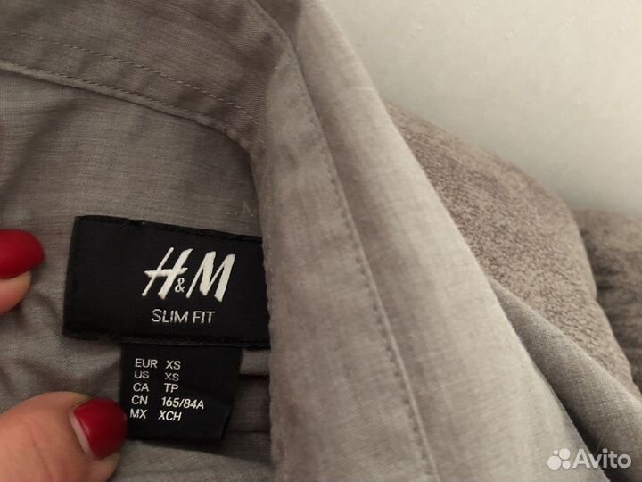 Новая школьная рубашка 158 -164рост