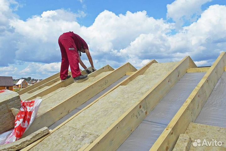 Звуко-теплоизоляция по грунту из каменной ваты