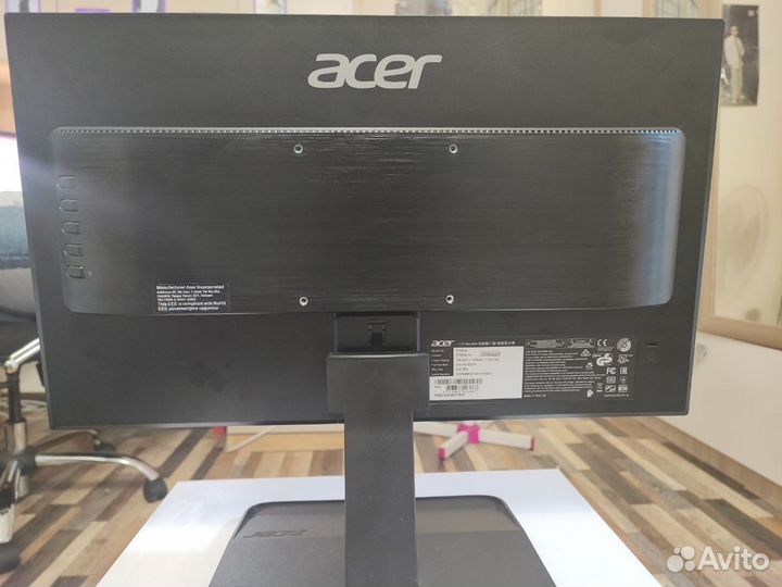 Монитор Acer ET221Qbi, 1920x1080, 60 Гц, IPS, 21.5