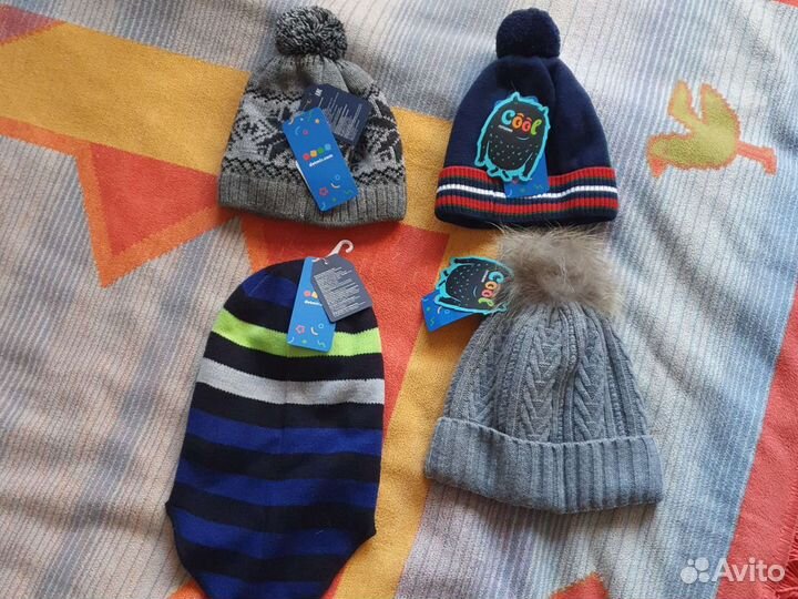 Новые зимние шапки Futurino для мальчика