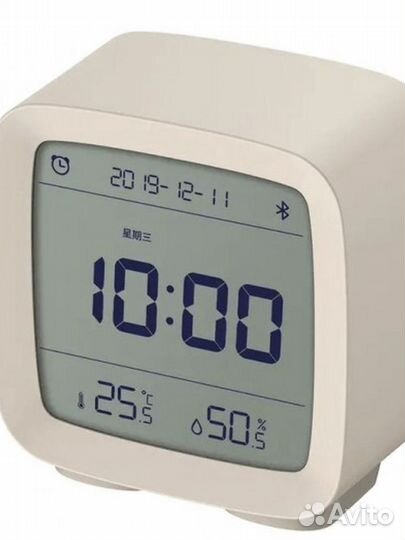 Часы метеостанция Xiaomi Qingping CGD1 Beige
