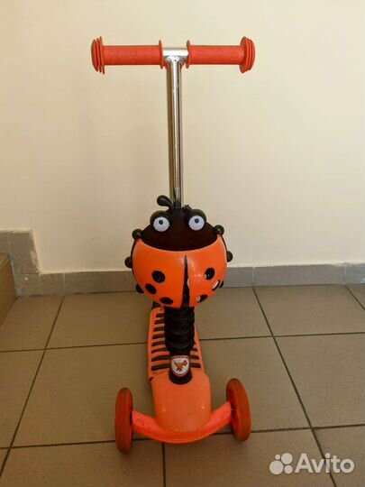 Самокат Божья Коровка 3 в 1
