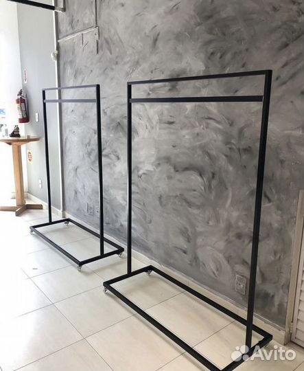 Вешалка напольная рейл