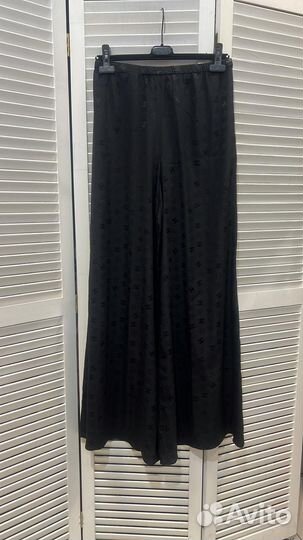 Брюки chanel оригинал шелковые 40 фр