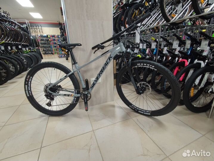 Велосипед silverback stride 29 SX (2023) Grey/Blac