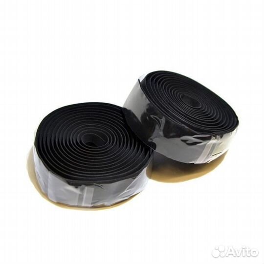 Лента (обмотка на руль) черная (компл: 2шт по 2м)