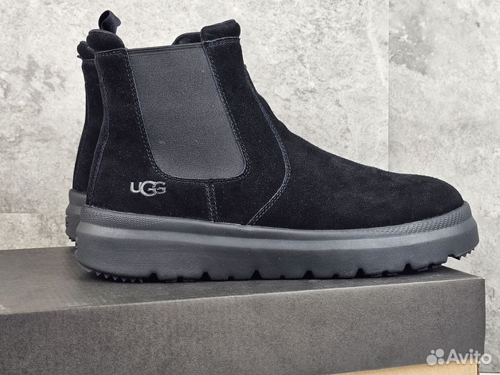 Ботинки челси мужские / Ugg Burleigh Chelsea Black