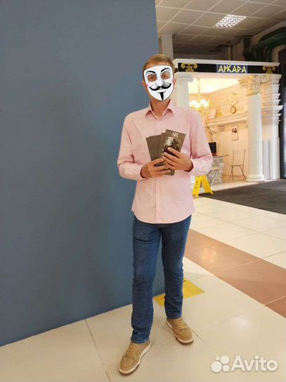 Промоутер, ростовые куклы, сбор контактов