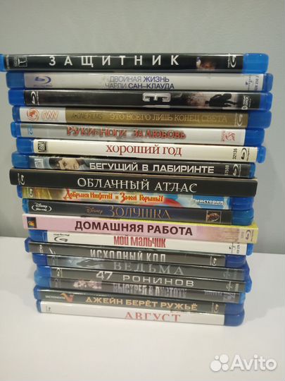 Лицензия blu ray импорт новые без царапин