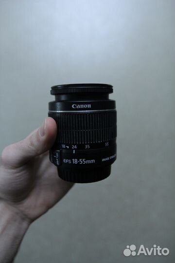 Canon zoom lens ef-s 18-55mm 1 3.5-5.6 is ii