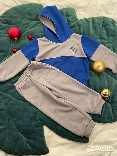 Детский костюм из футера