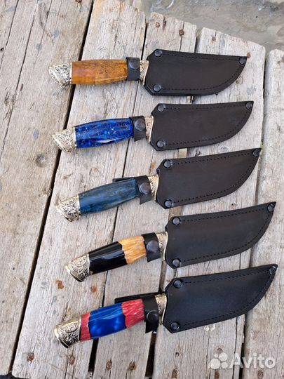Нож из дамасской стали(широкий ассортимент)