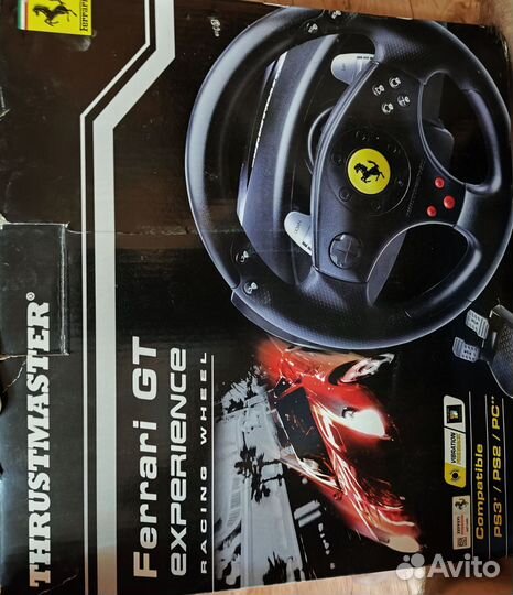 Игровой руль thrustmaster ferrari gt