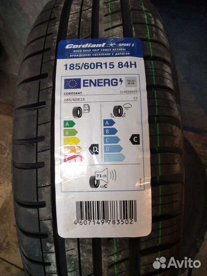Cordiant Sport 2 185/60 R15 84H