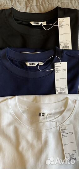 Футболка Uniqlo U AlRism oversize S, M, L