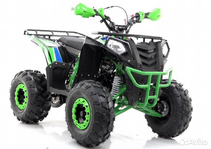 Детский квадроцикл 125 кубов Grizlik A125 зеленый