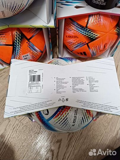 Футбольный мяч Adidas Al Rihla 2022 чм Рихла PRO