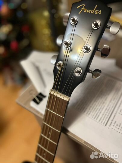 Гитара Fender CD-60S BLK Classic design