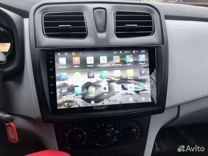 Магнитола Renault Logan 2 android