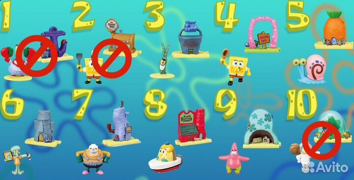 Спанч Боб Сквепенс Макдональдс