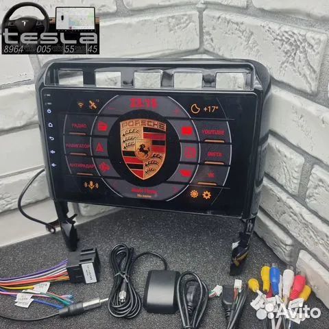 Магнитола на Porsche Cayenne 9 дюймов android 10